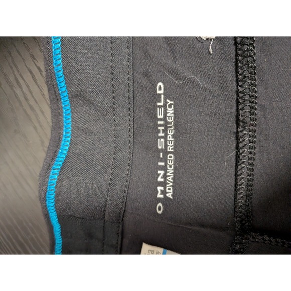 Columbia Omni-Shield Womens Hiking Pants Black Straight Leg Cargo Size 16/48 - Picture 10 of 11